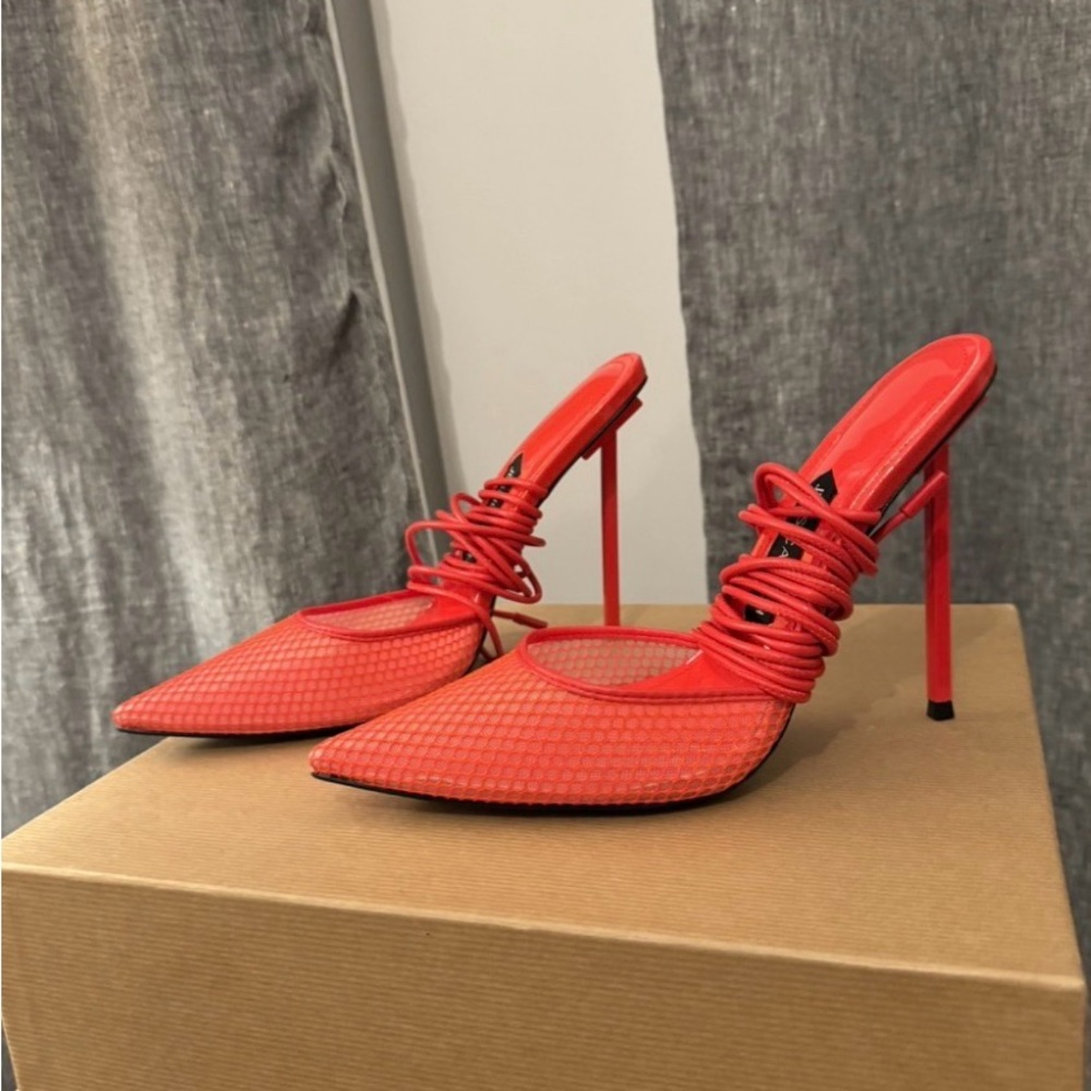 Chic Coral Women's Heels